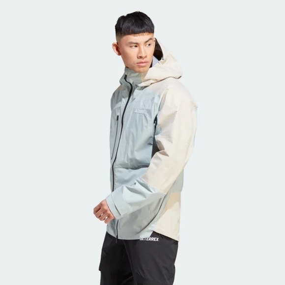 Adidas Terrex Xploric Rain RDY Hiking Jacket - Men's small - Picture 6 of 13